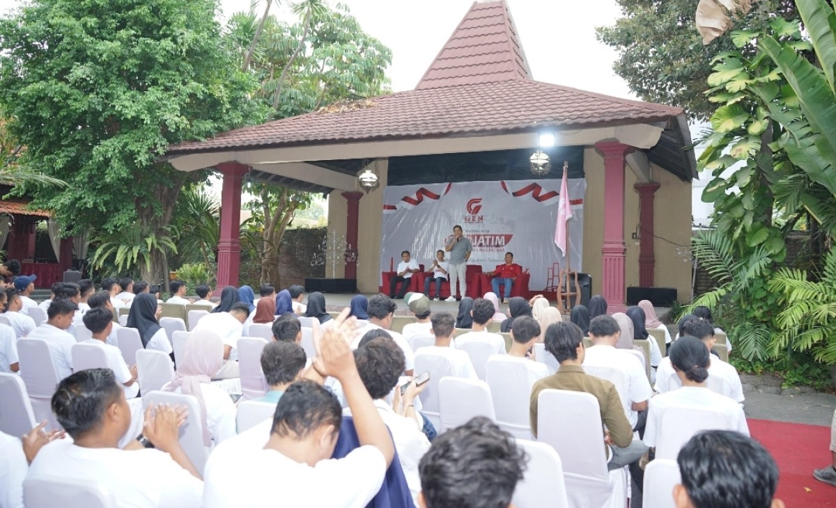 Deklarasi dan pengukuhan pengurus GEN Jatim di Surabaya. (Foto: GEN Jatim for jatimnow.com)