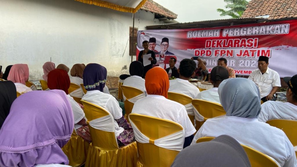 Relawan FPN dan Petani Kediri Deklarasi Dukung Amin, Reforma Agraria jadi Alasan
