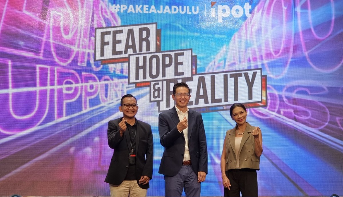 Direktur Utama PT Indo Premier Sekuritas, Moleonoto The saat membuka event di Pakuwon Mall, Surabaya. (Foto: Ni'am Kurniawan/jatimnow.com)