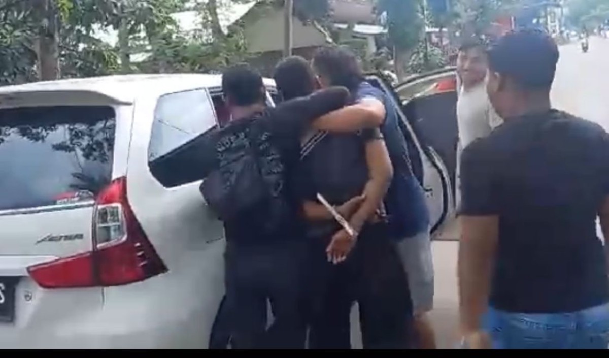 Maling motor usai ditangkap petugas Polres Ponorogo. (Fot: Ashmad fauzani/jatimnow