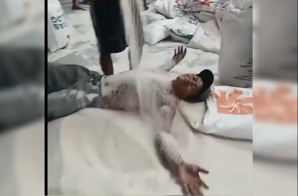 Tangkapan layar video viral di X.