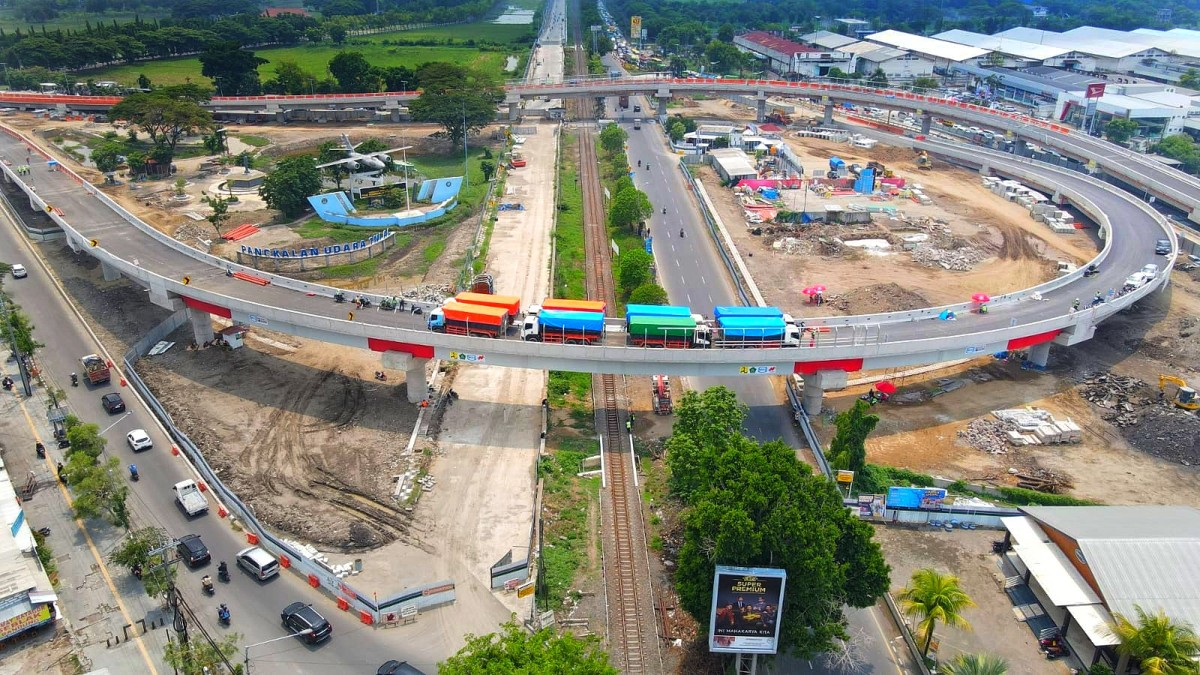 Ujicoba Flyover Juanda Sidoarjo, Cek Jadwal Lalu Lintasnya