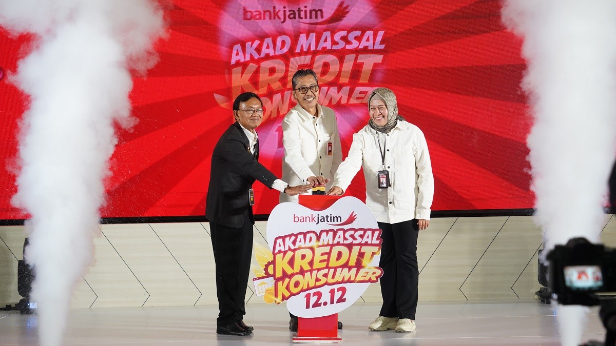 Bank Jatim dalam salah satu kegiatannya. (Bank Jatim for jatimnow.com)