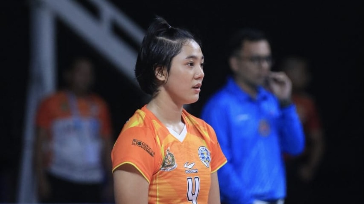 Nurlaili Kusumah Diningrat, spiker andalan TNI AL di Livoli Divisi Utama 2023. (Foto: Tim Livoli 2023 for jatimnow.com)
