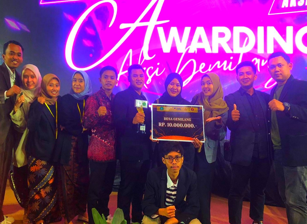 Banjarkemantren Juara 1 Penghargaan Aksi Gemilang 2023 Disporapar Sidoarjo