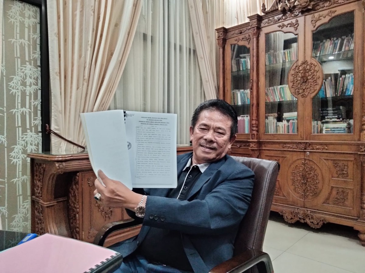 Kuasa Hukum PPLP PT-PGRI, Al Haidary SH MH. (Foto: Gerhana/jatimnow.com)