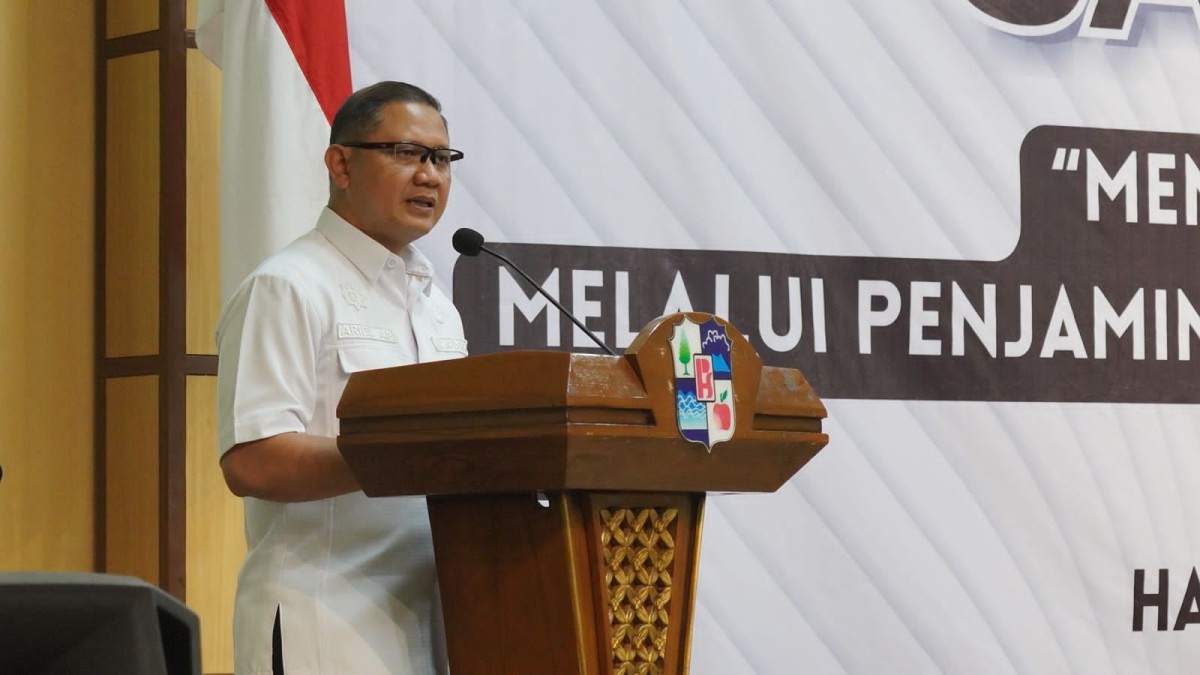 Pj Wali Kota Batu, Aries Agung Paewai. (Foto: Gerhana/jatimnow.com)