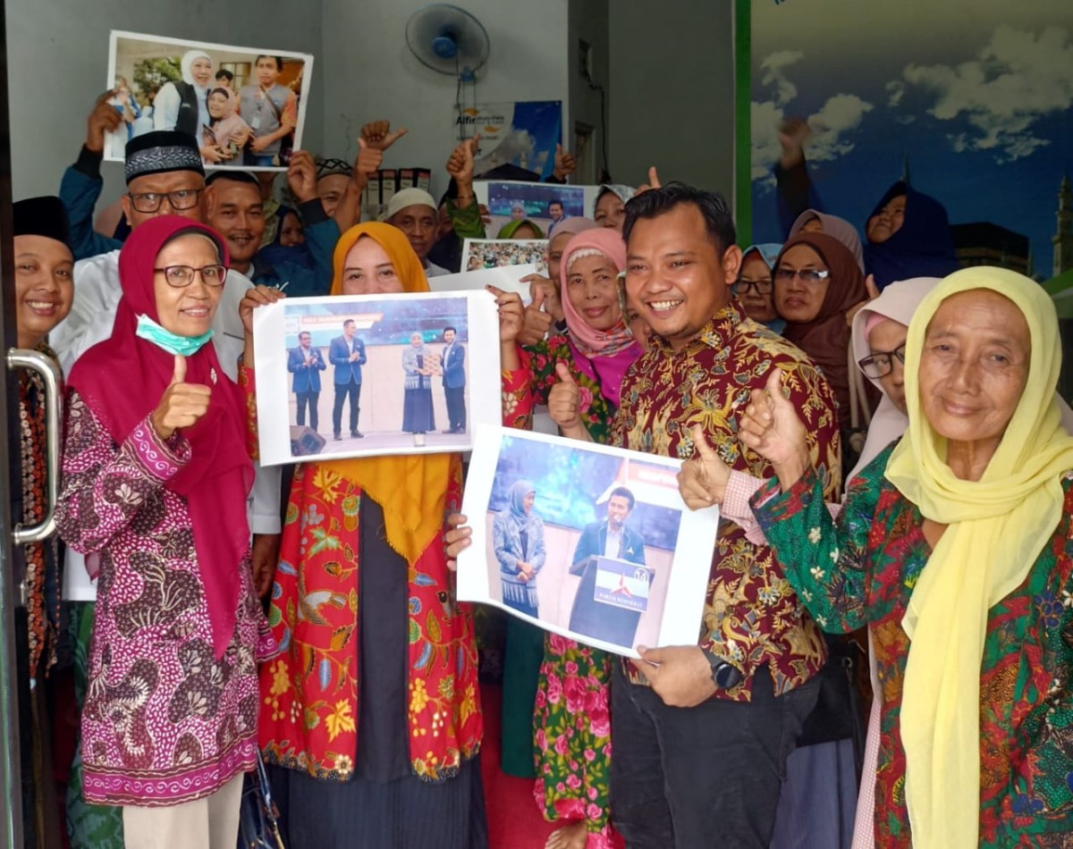 Sambut Rekom AHY, Demokrat Sidoarjo Panasi Mesin Kemenangan Khofifah-Emil
