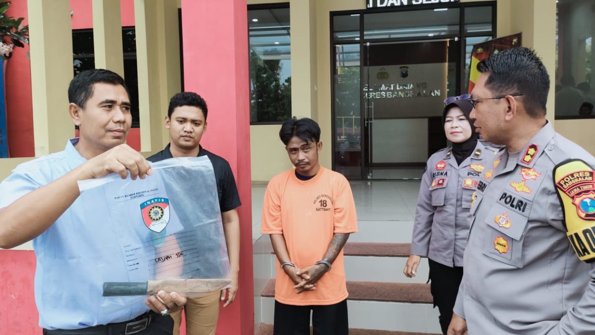 Sempat Kabur Saat Hendak Gondol TV Pemilik Warkop, Maling di Bangkalan Ditangkap Polisi