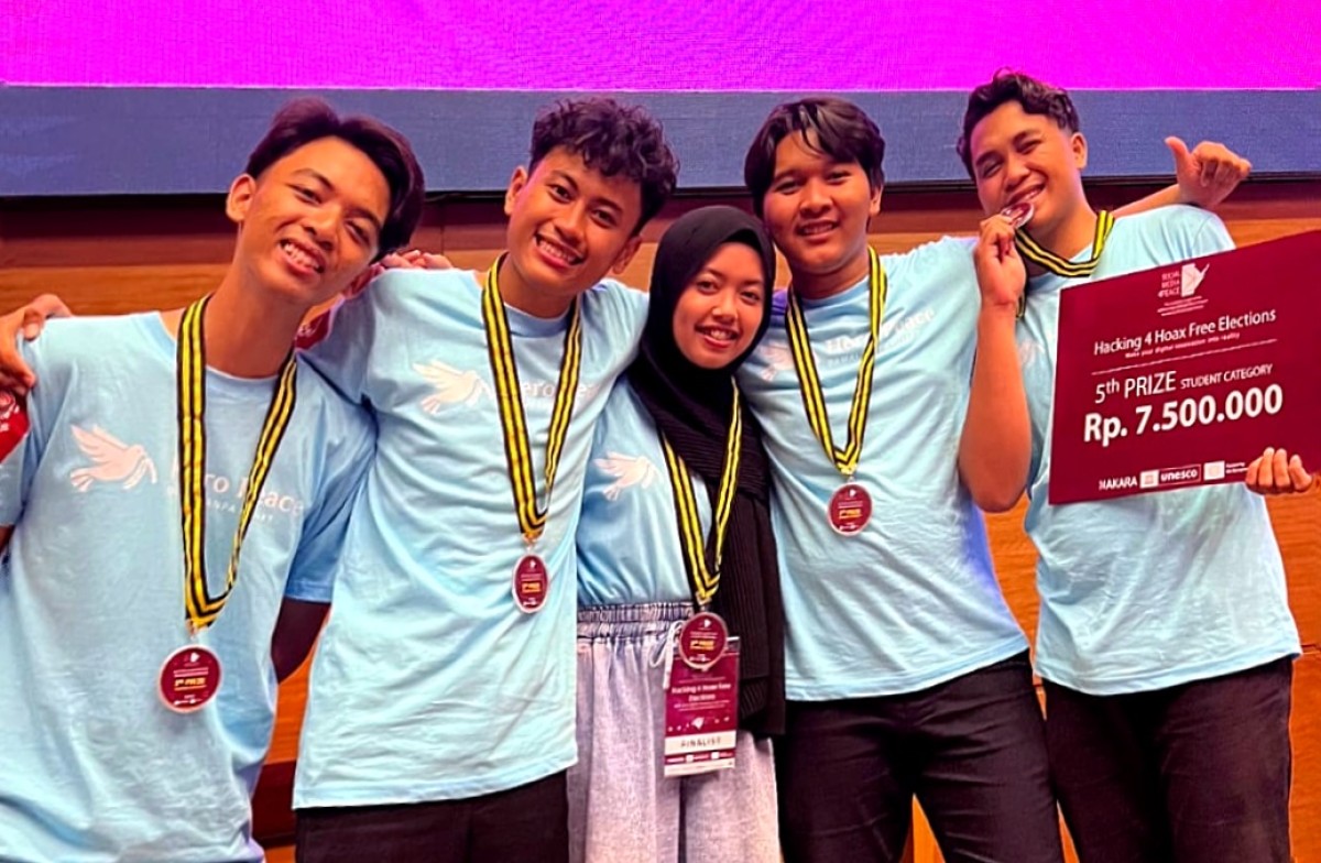 Aplikasi Lawan Hoaks Pemilu Besutan Remaja Pasuruan Raih Juara Hackathon