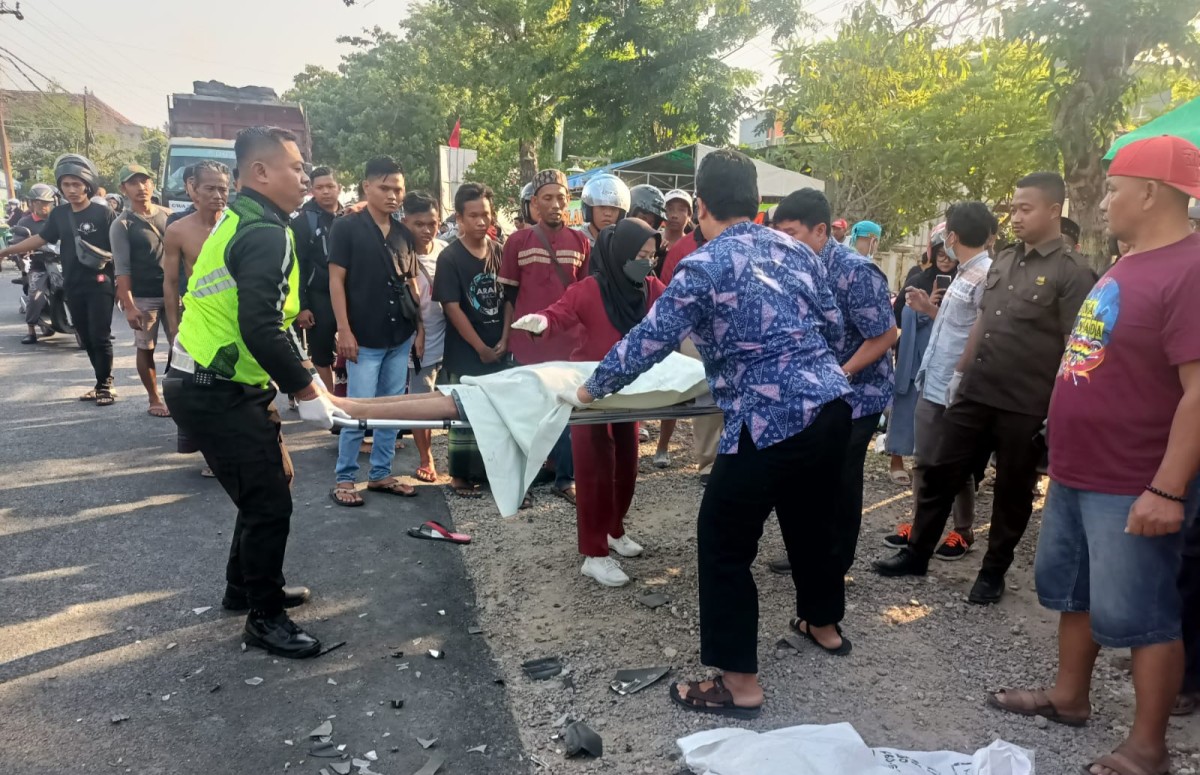 Adu Moncong CBR Vs Supra di Lamongan, Satu Orang Tewas