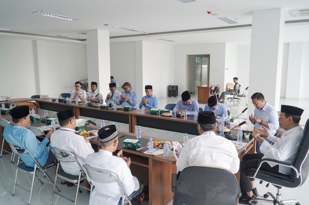 TKD Jatim saat berkunjung ke Kantor MUI Jatim (foto: TKD Jatim/jatimnow.com)