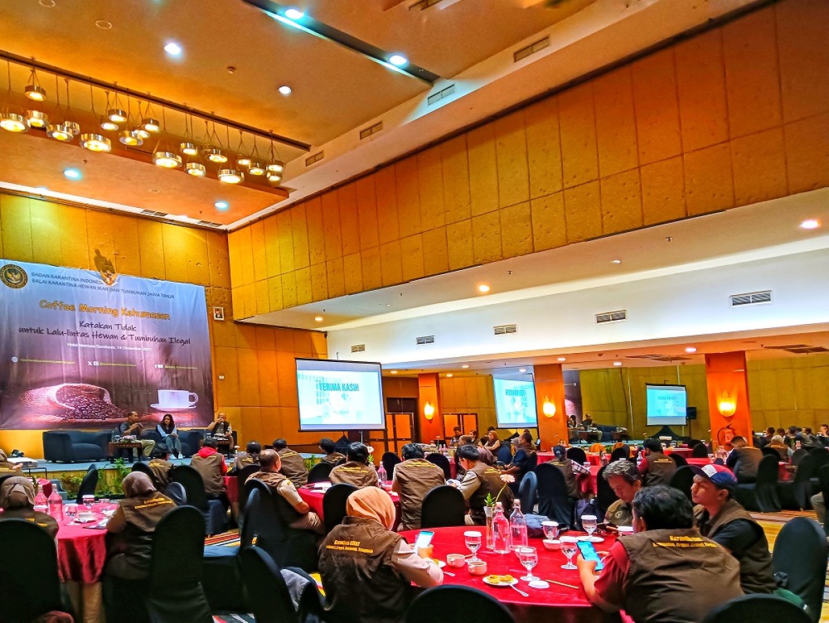 BBKP Juanda Gandeng NGO Flight, Cegah Perdagangan Hewan dan Tumbuhan Ilegal