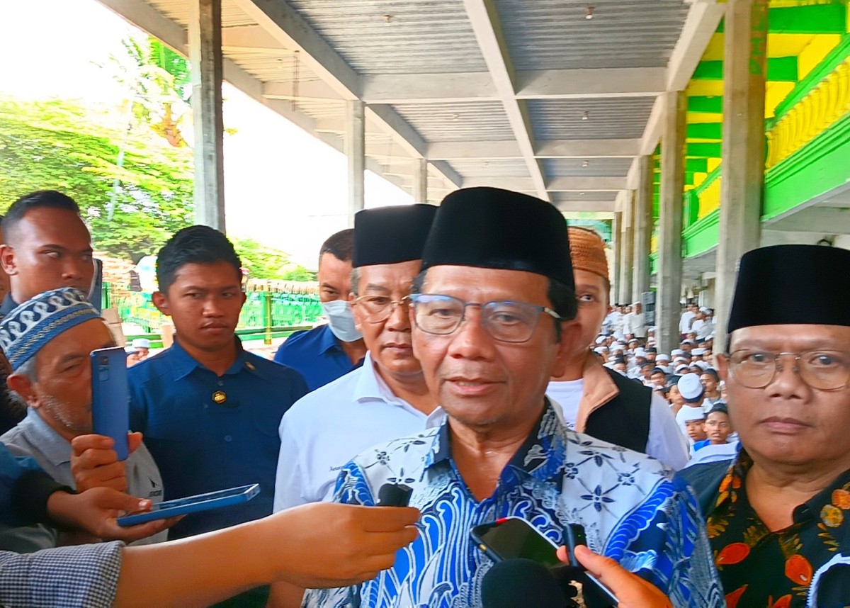 Mahfud MD. (Foto: Ahaddiini HM/jatimnow.com)