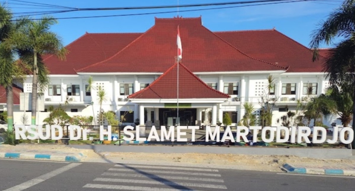 RSUD Slamet Martodirdjo Pamekasan. (Foto: Fathor Rahman/jatimnow.com)