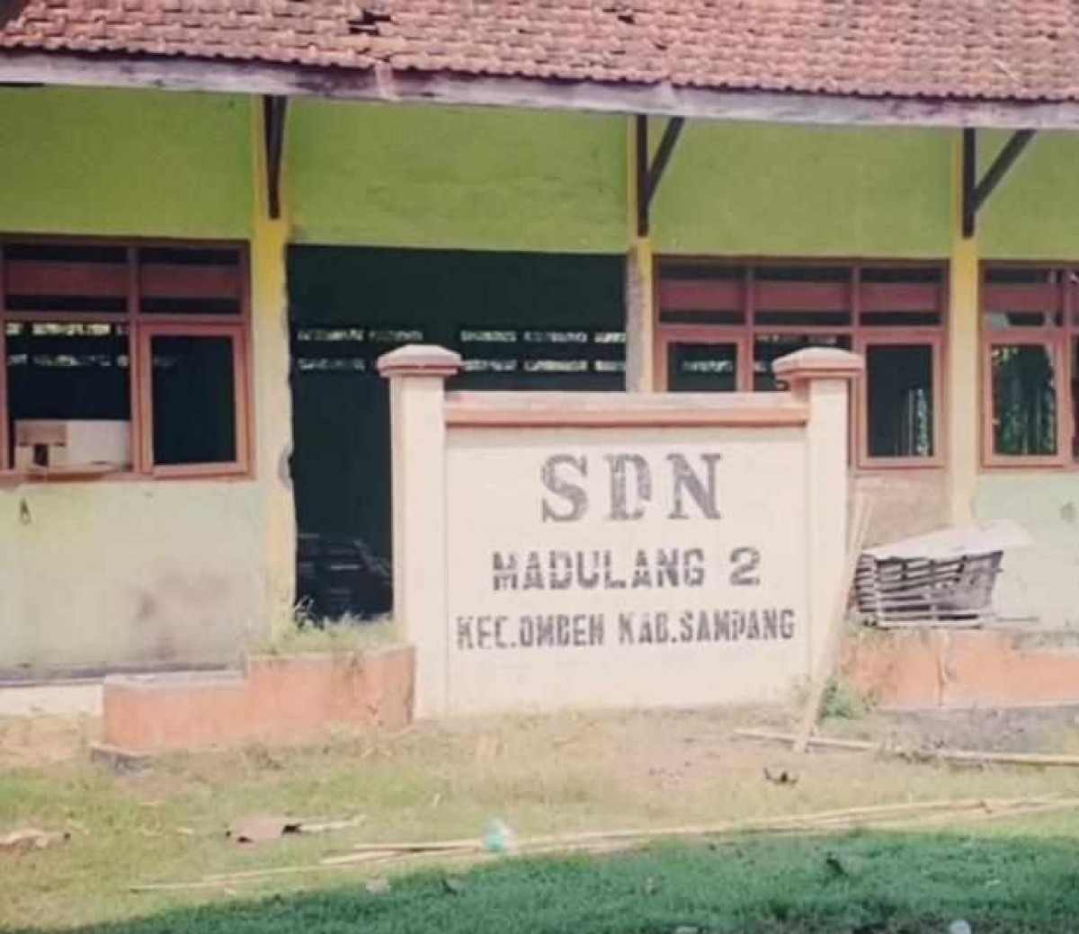 SDN Maduleng 2 Sampang. (Foto: Ilyam for jatimnow.com)