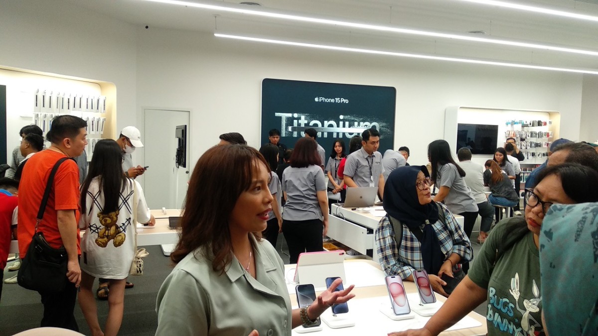 Suasana grand opening Digimap Galaxy Mall 2 Surabaya (Foto: Haryo Agus/jatimnow.com)