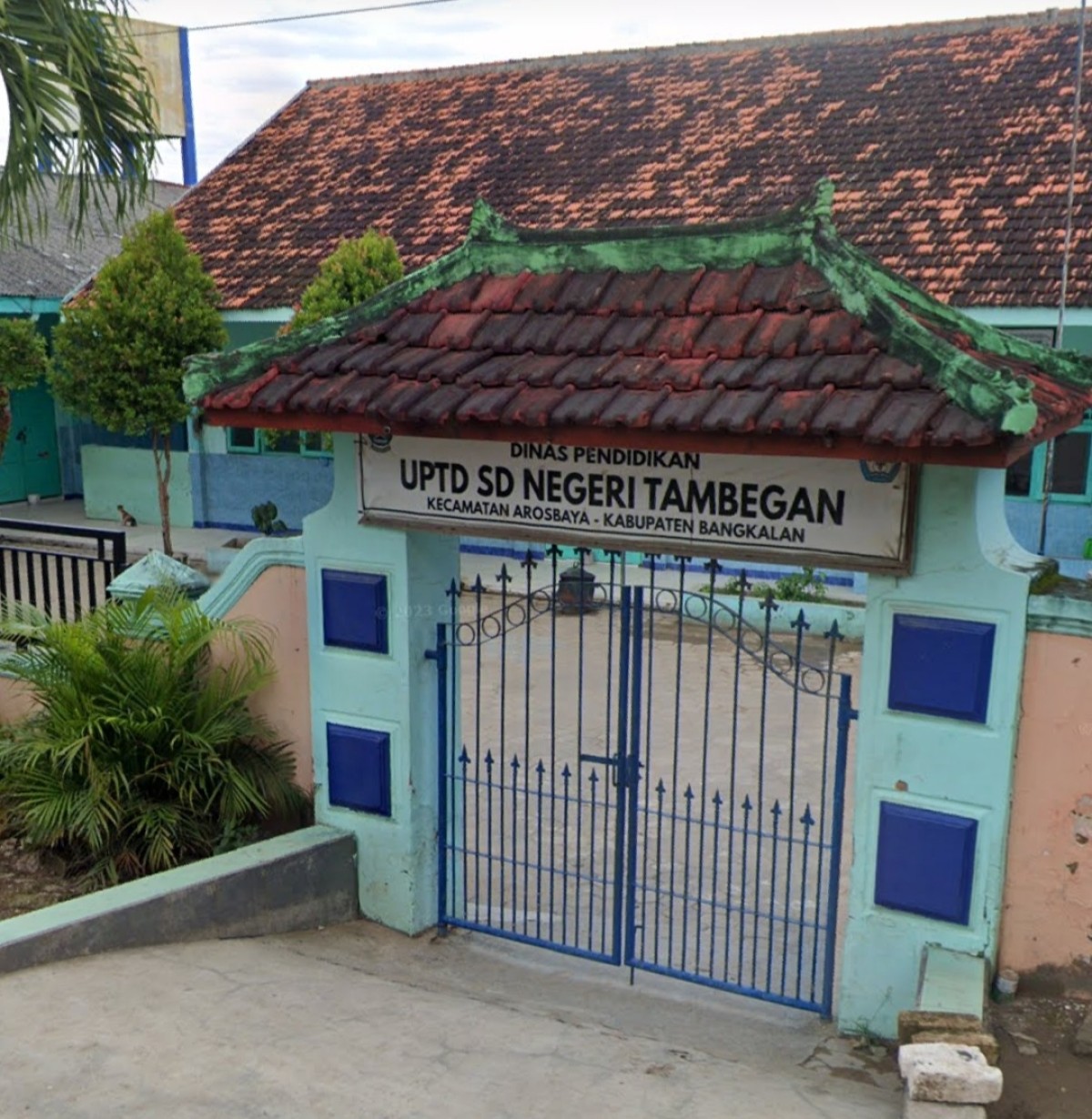 SDN Tambegan, Kecamatan Arosbaya, Bangkalan. (Foto: Fathor Rahman/jatimnow.com)