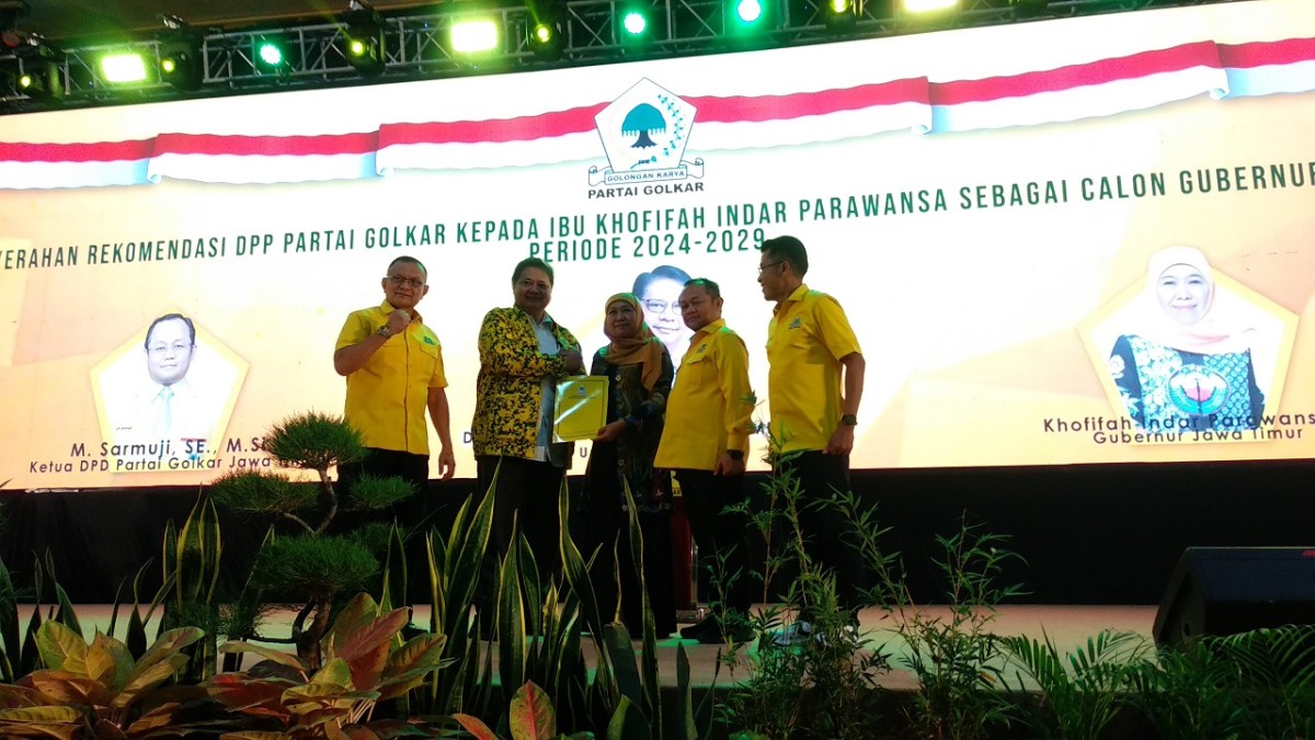 Konsolidasi Calon Legislatif (Caleg) Golkar Jawa Timur di Hotel Utami, Sidoarjo. Foto: Haryo Agus /jatimnow.com)
