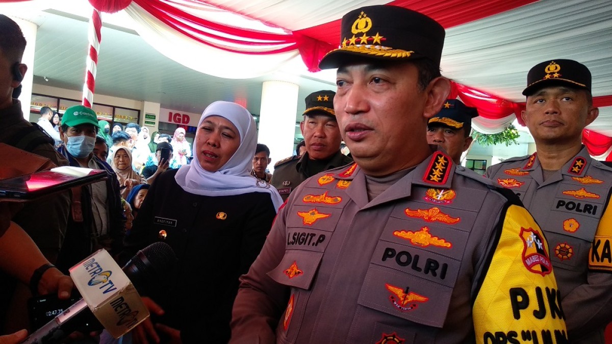Deklarasi Pemilu Damai di Jatim, Kapolri: Perbedaan adalah Hak yang Harus Dihormati