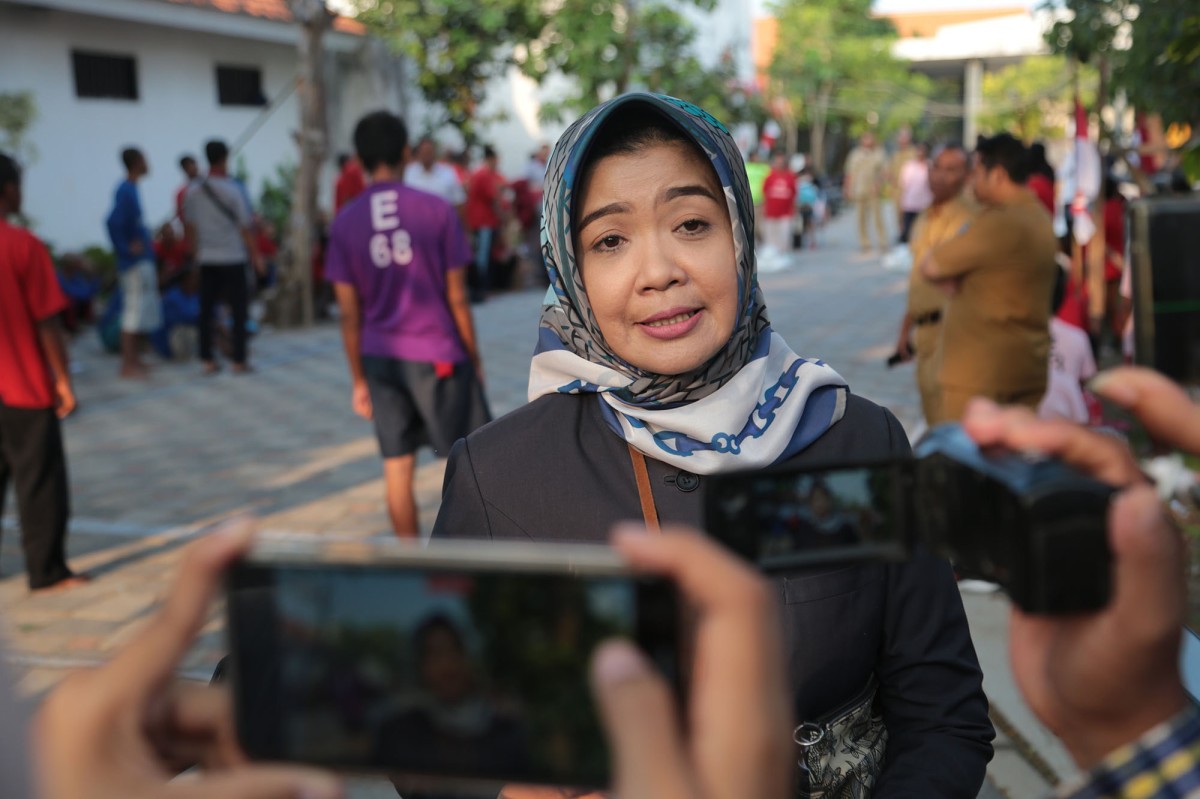 Kepala Dinas Sosial Surabaya, Anna Fajriatin. (Foto: Ni'am Kurniawan/jatimnow.com)