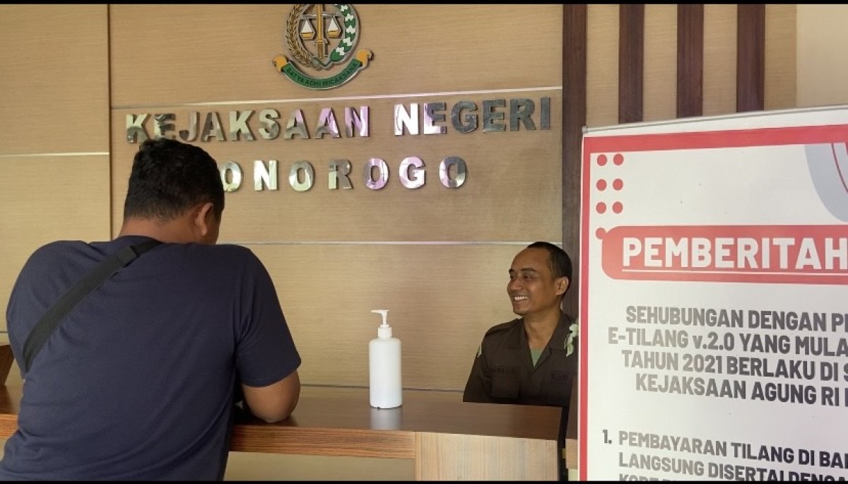 Kejaksaan Negeri (Kejari) Ponorogo. (Foto: Ahmad Fauzani/jatimnow.com)