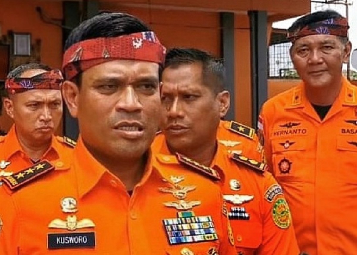 Kepala Basarnas, Marsekal Madya Kusworo. (Foto: Ahaddiini HM for jatimnow.com).