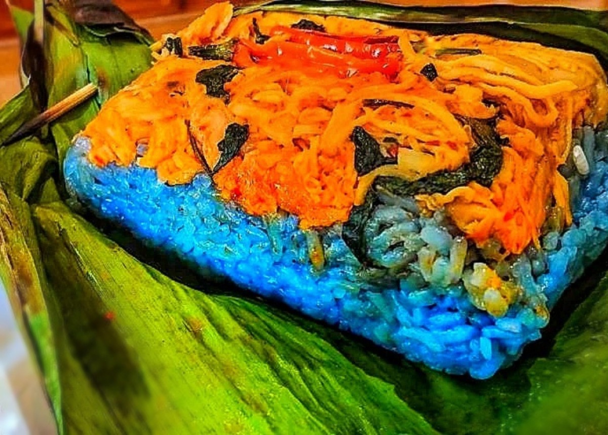 Inovasi Kuliner Desa Kalidawir Sidoarjo Ciptakan Menu Nasi Bakar Bunga Telang