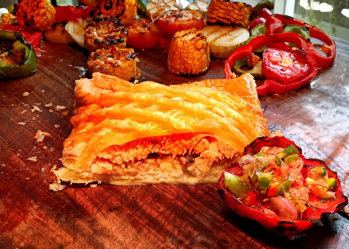 Cara Memasak Salmon Kecombrang ala Swiss-Belinn Hotel Juanda Sidoarjo