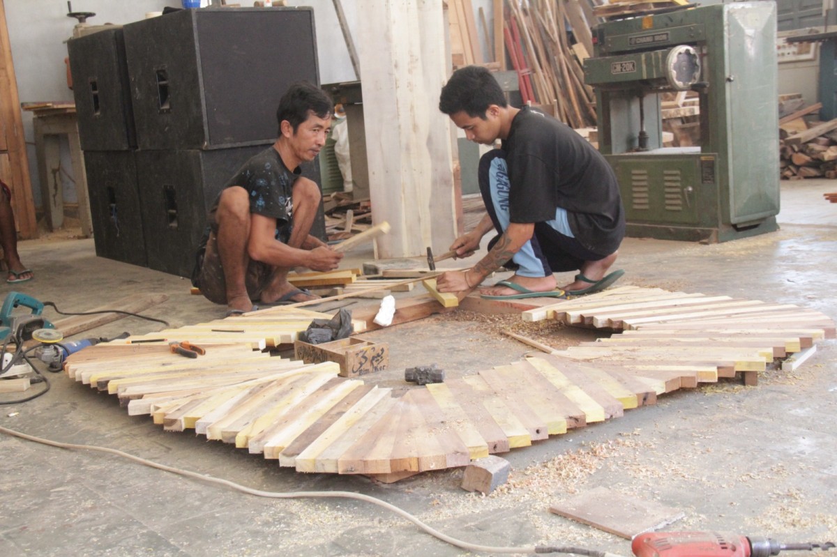 Melihat Ragam Kerajinan Karya Warga Binaan Lapas Klas II B Tulungagung