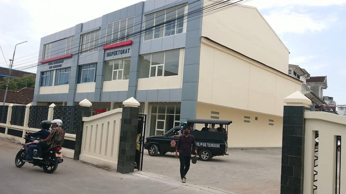 Kantor baru OPD di Tulungagung. (Foto: Bramanta Pamungkas/jatimnow.com)