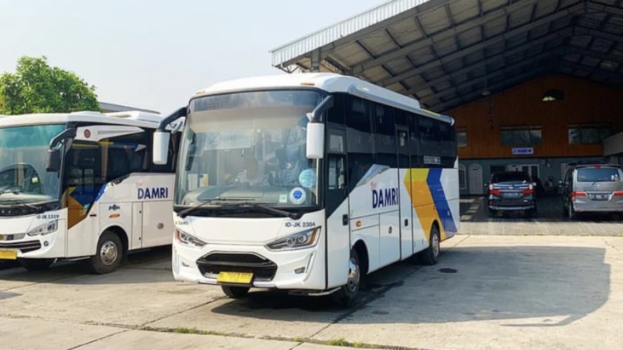 Ilustrasi. Bus Damri. (Foto: Instagram @damriindonesia)