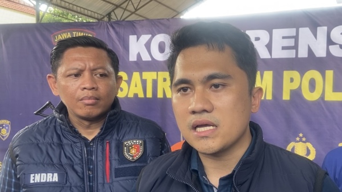Kasatreskrim Polres Kediri AKP Fauzi Pratama. (Foto : Yanuar Dedy/jatimnow.com)
