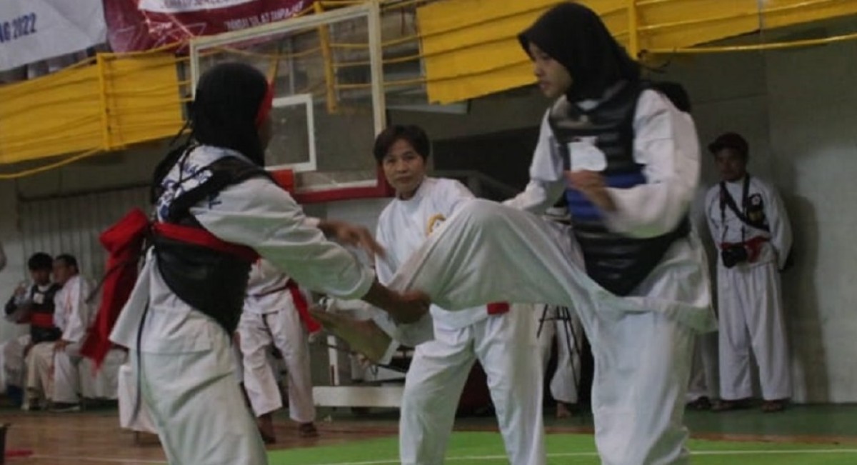 Olahraga beladiri. (dok.jatimnow.com)