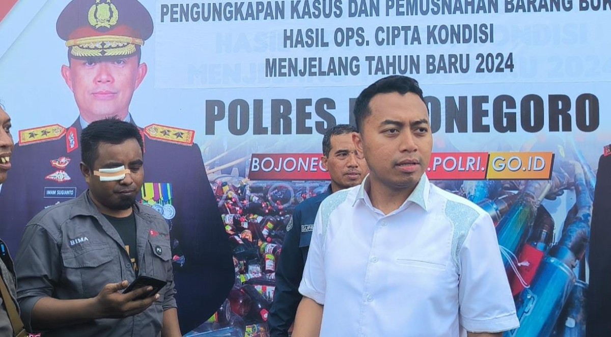 Kasat reskrim Polres Bojonegoro AKP Fahmi Amarullah. (Foto: misbahul Munir/jatimnow.com)