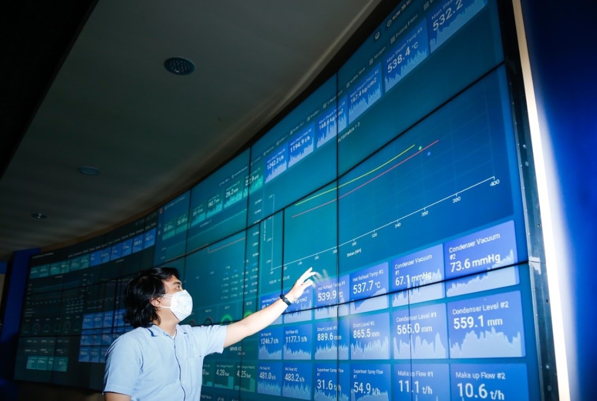 PLN NP terus mendorong percepatan digitalisasi unit pembangkit (UP) melalui inovasi bernama iCORE (Intelligent Centre of Optimization for Reliabilty & Efficiency). (Foto: Humas PLN NP)