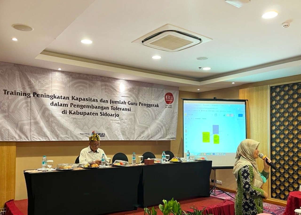 50 Guru di Sidoarjo Digembleng tentang Perspektif Sekolah Toleransi
