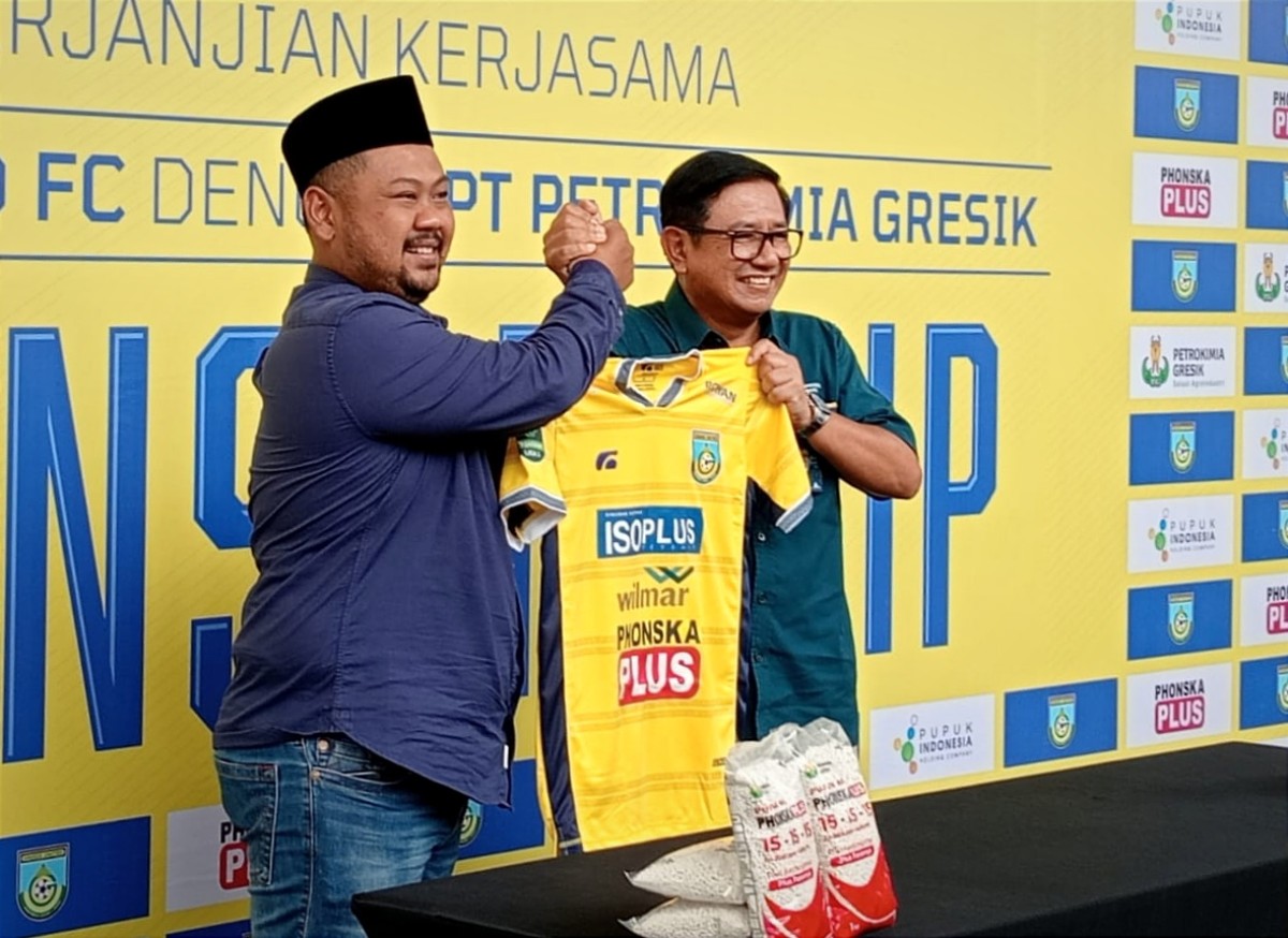 Gresik United Gaet Petrokimia jadi Sponsor