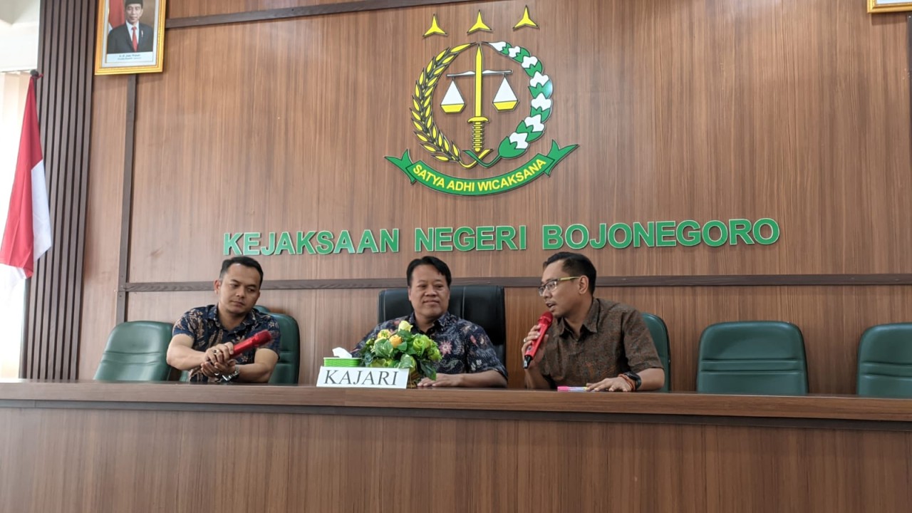Kajari Bojonegoro Muji Mertopo. (Foto: Misbahul Munir/jatimnow.com)