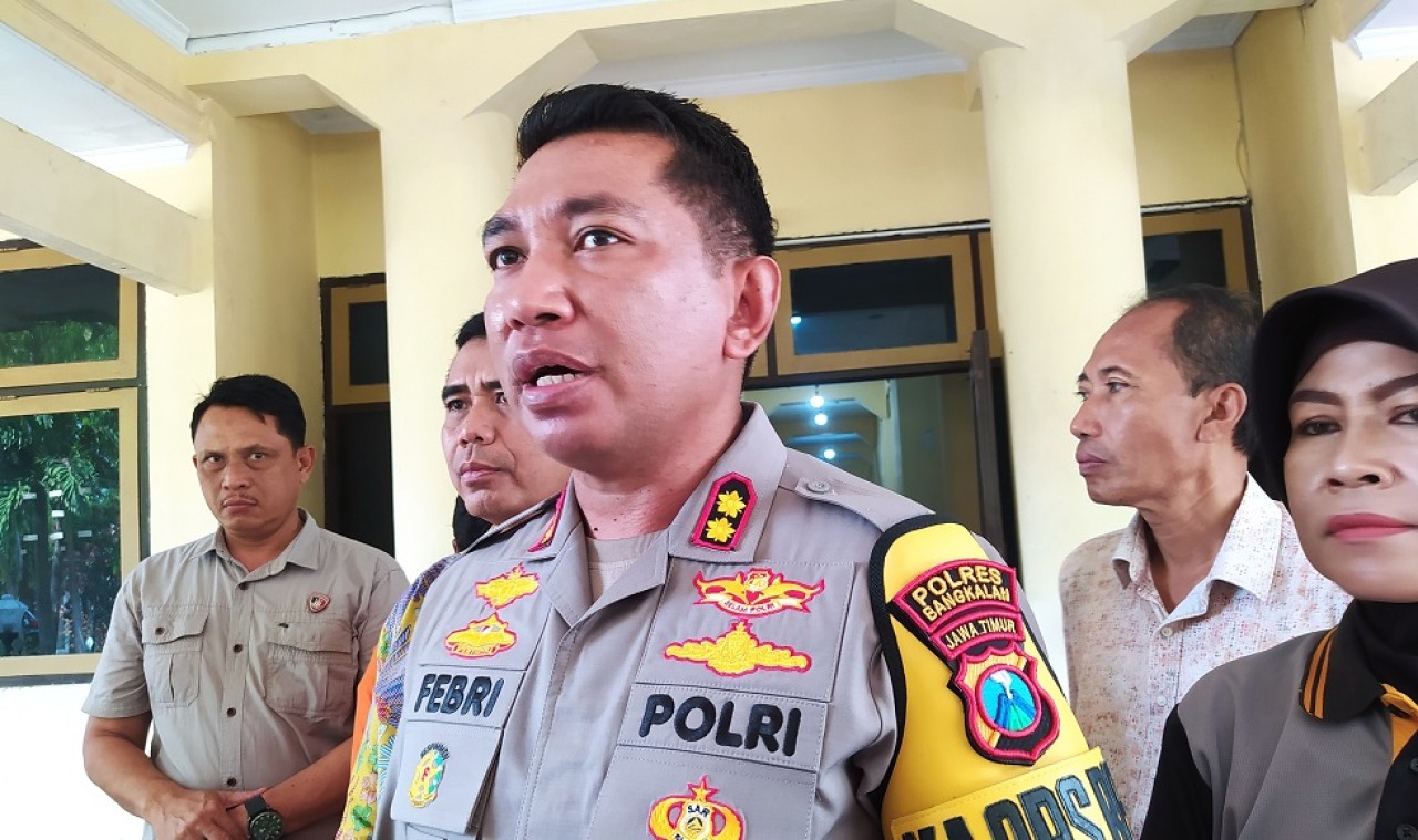 Kapolres Bangkalan, AKBP Febri Isman Jaya. (Foto: Fathor Rahman/jatimnow.com)
