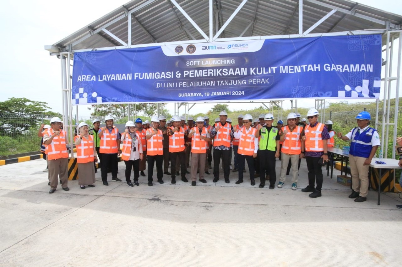 Layanan Fumigasi dan Pemeriksaan Kulit Mentah Garaman Diluncurkan di TTL