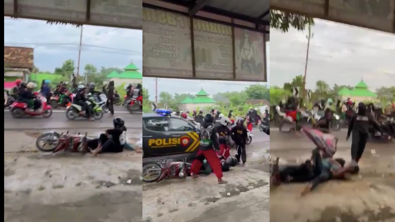 Polisi Amankan 1 Oknum Pesilat yang Keroyok Pemotor di Tuban, Pelaku Lainnya?