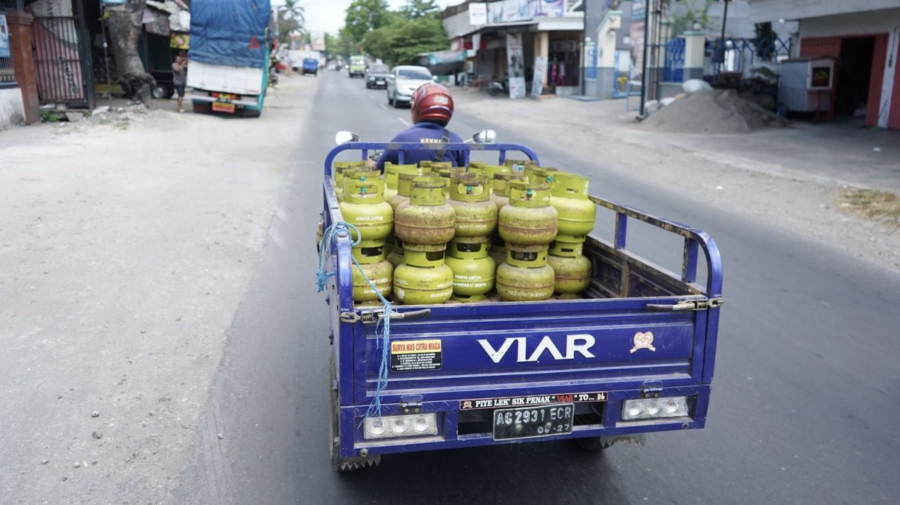 Ilustrasi. Pengiriman elpiji 3 Kg. (Foto: Humas Pemkab Kediri/jatimnow.com)