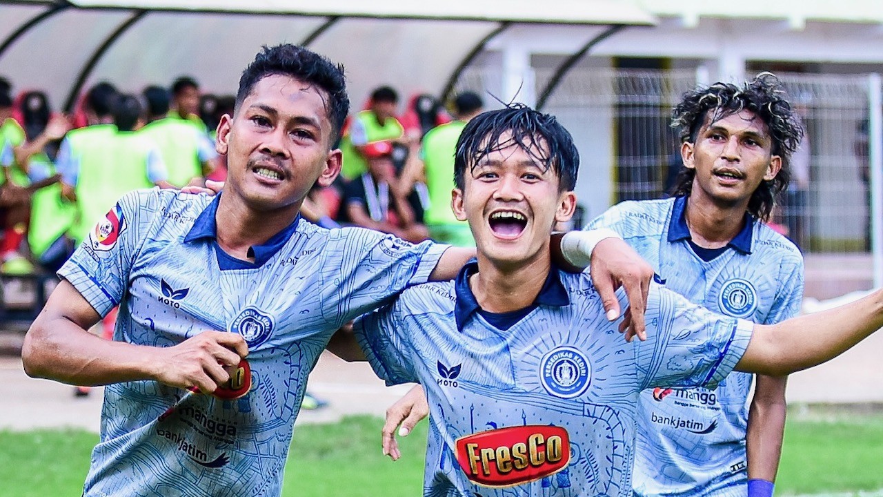 Pemain Persedikab Kediri. (Foto: Persedikab Kediri/jatimnow.com)
