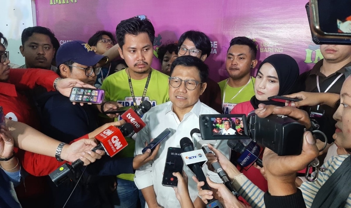 Muhaimin Iskandar Xperia Collaborative Space Surabaya. (Foto: Ni'am Kurniawan/jatimnow.com)