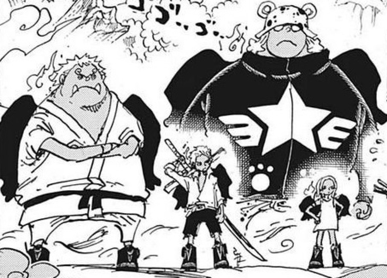 Review One Piece Chapter 1065: Jinbe Menyerang Kru Topi Jerami