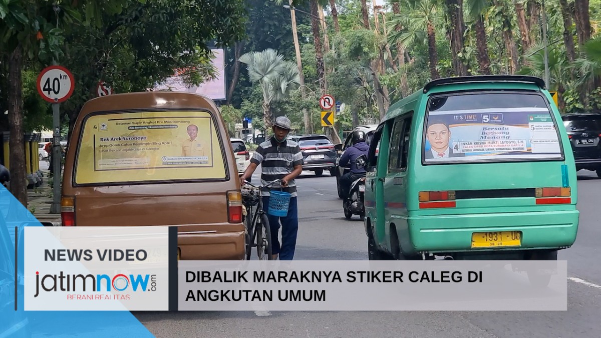 Video: Dibalik Maraknya Poster Caleg di Angkutan Umum