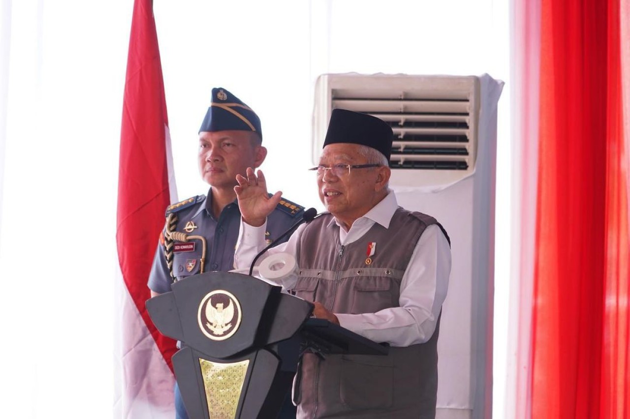 Wakil Presiden Republik Indonesia (Wapres RI) KH. Ma'ruf Amin.  (Foto : Tangkapan layar dari akun Instagram @kyai_marufamin for jatimnow.com)