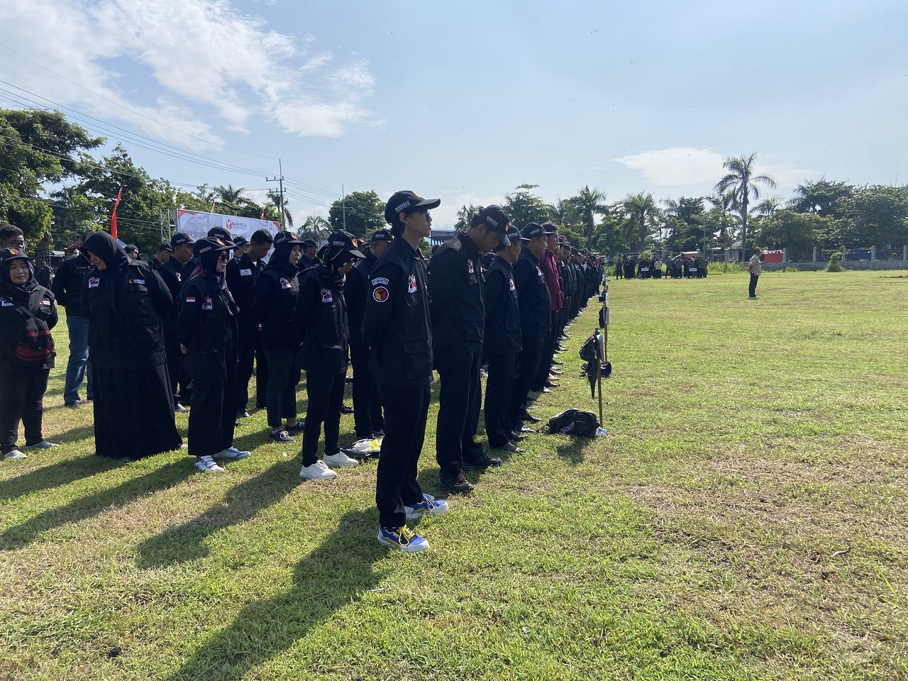 Apel pengawas pemilu di Ponorogo. (Foto: Ahmad Fauzani/jatimnow.com)