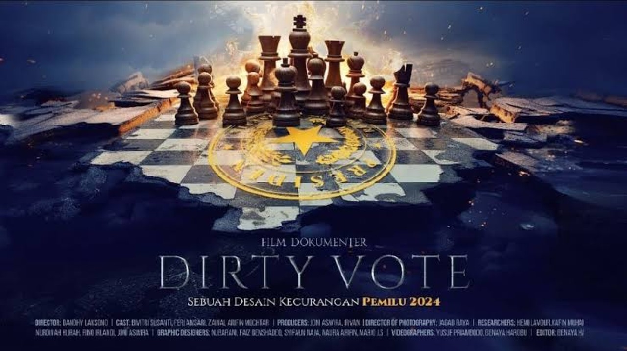 Film dokumenter Dirty Vote. (Foto: akun YouTube)